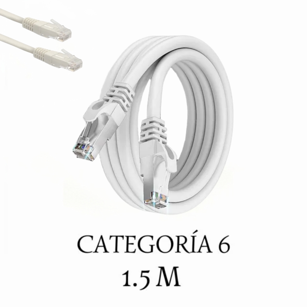 Cable Lan De Internet Cat6e 1.5 M